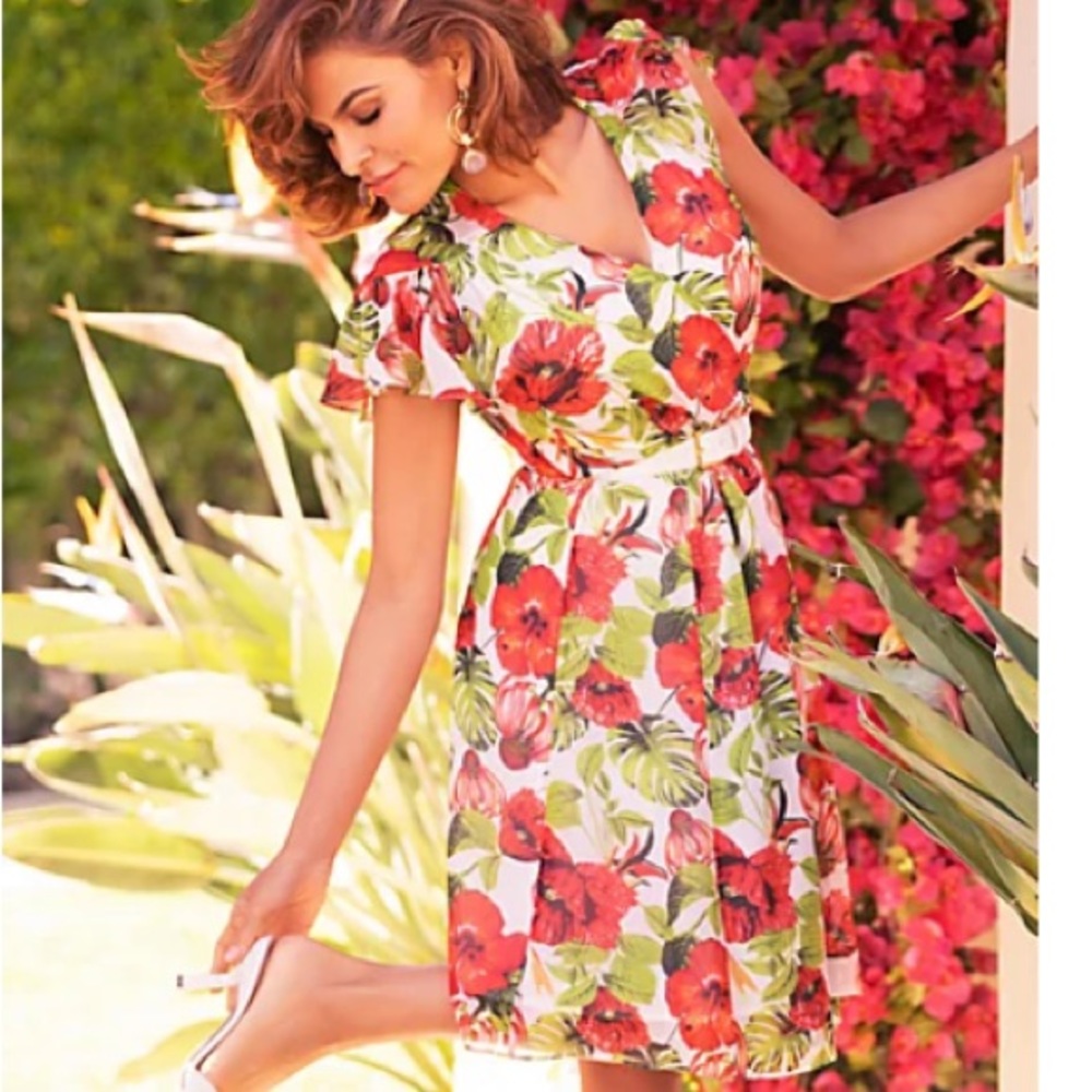 Eva Mendes NY&Co Floral Mini Dress